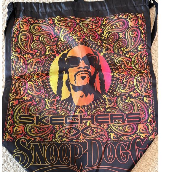 Snoop Dogg Sketchers Reusable Tote Bag With Adjustable Backpack Straps - Picture 1 of 3